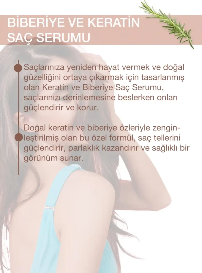 BİBERİYE & KERATİN SAÇ SERUMU