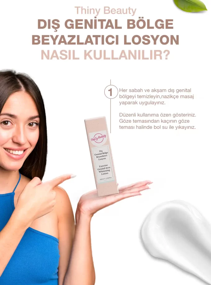 DIŞ GENİTAL BÖLGE BEYAZLATICI LOSYON