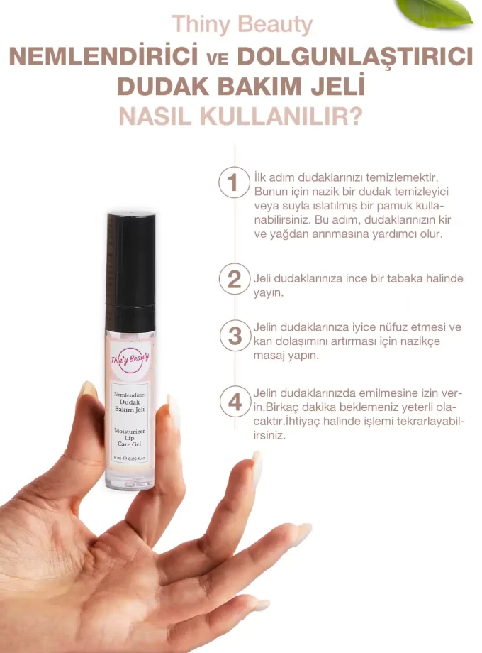 NEMLENDİRİCİ DUDAK BAKIM JELİ